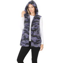 Load image into Gallery viewer, Soft Camo Sherpa-Navy