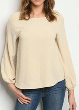 Load image into Gallery viewer, Beige Blouse
