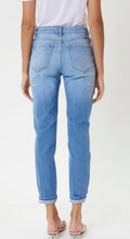Load image into Gallery viewer, Kan Can Mid Rise Hem Detail Ankle Skinny