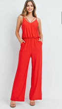 Load image into Gallery viewer, Red Romper