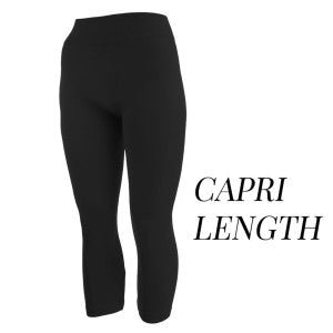 One Size Capri Leggings