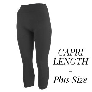 Plus Size Capri Leggings