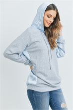 Load image into Gallery viewer, Grey and Light Blue Sweatshirt