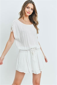 Off White Cover Up Dress