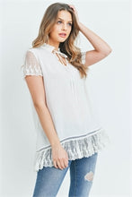 Load image into Gallery viewer, White Lace Top