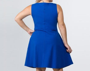 Royal Blue Pocket Dress