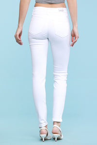 White Judy Blue Jeans