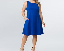 Load image into Gallery viewer, Royal Blue Pocket Dress